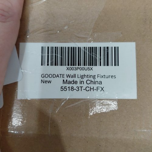 GOODATE DIMMING 360° ROTATING LAMP HEAD WALL LIGHTING FIXTURE - 20" X 4" X 1" - 18W 120V 1440 LM 3000-6000 K - WHITE/SILVER (MODEL: 5518-3T-CH-FX) image 2