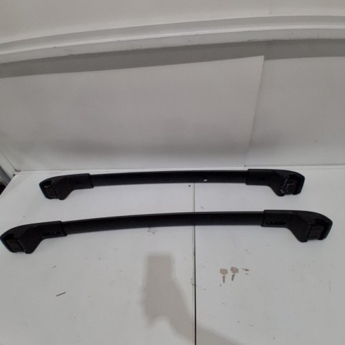 2PK UNIVERSAL ROOF RACK CROSS BARS -45"/43" - BLACK image 2