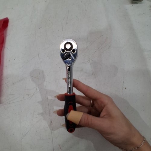 CHROME VANADIUM STEEL 1/2 3/8 1/4 INCH RATCHET WRENCH image 3