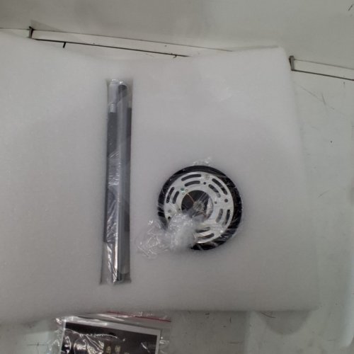 CRYSTAL CEILING LIGHT FIXTURE - SILVER - (ITEM: AM-0185-12MB-1-MA) image 5