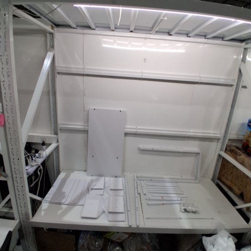 PAMRAY COMPUTER DESK WITH 4 DRAWERS - 32" - WHITE image 2