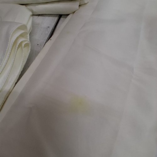 10PK POLYESTER SQUARE TABLE TOP CLOTH - 5FT X 5FT - IVORY/BEIGE image 3