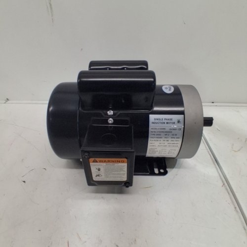 ELECTRIC SINGLE PHASE INDUCTION MOTOR - 2H/P 115/230V 3450 RPM - 5/8" SHAFT - BLACK (MODEL: U120256C) image 3