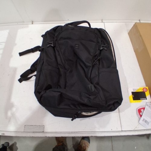 SWISS GEAR HYBRID TRAVEL BACKPACK - 45L - FITS 16" LAPTOP - BLACK (MODEL: 6067212450N) image 3