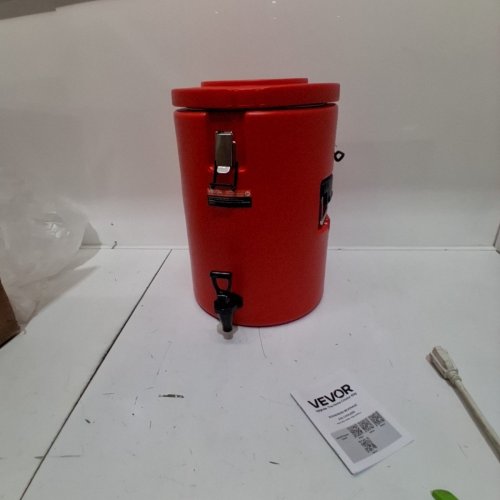 VEVOR STAINLESS STEEL INSULATED BEVERAGE DISPENSER - 4.5GAL - 12"L X 12"W X 17.5" - RED (MODEL: WNS-4) image 2