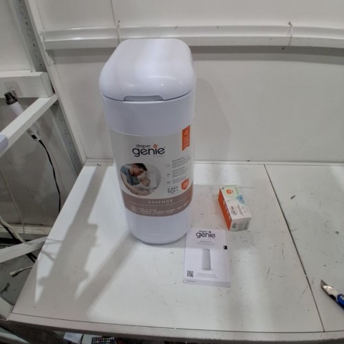 DIAPER GENIE ESSENCE PAIL DIAPER PAIL SYSTEM - WHITE image 2