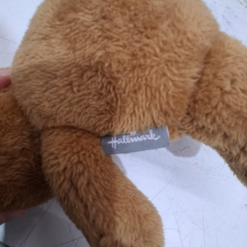 HALLMARK #1 DAD CAP TEDDY BEAR - 9" - BROWN / BLUE image 3