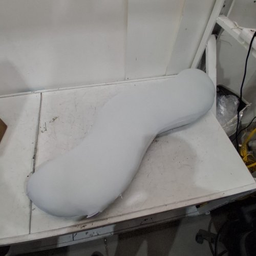 MELLOW SOFT BODY ALIGN COOLING PILLOW - 44" - LIGHT BLUE image 4