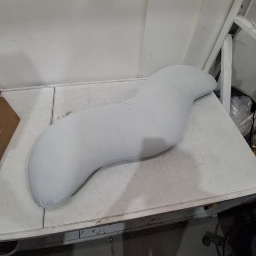 MELLOW SOFT BODY ALIGN COOLING PILLOW - 44" - LIGHT BLUE image 6