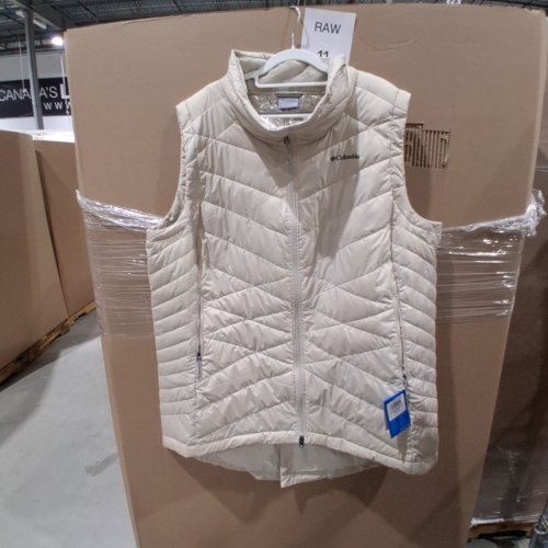 WOMEN'S COLUMBIA HEAVENLY II LONG VEST -3X - DARK STONE CREAM (STYLE:208919/ 2089202278) image 2
