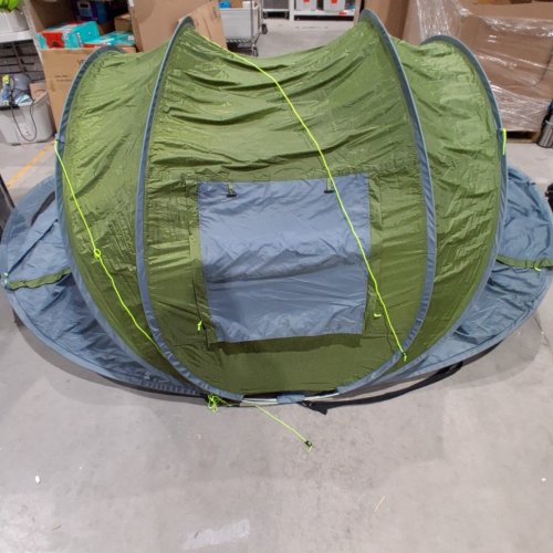 HUI LINGYANG POP UP CAMPING TENT - 4 PERSON - GREEN/GREY image 3