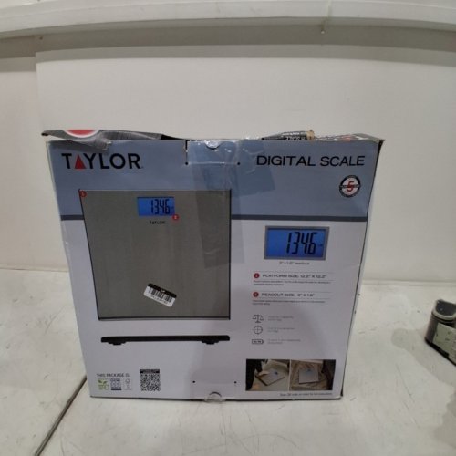 TAYLOR PRECISION PRODUCTS DIGITAL BATHROOM SCALE - 400LBS CAPACITY image 4