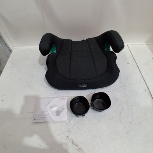 BRITAX UPNGO CLICK BACKLESS BOOSTER CAR SEAT WITH RIGID LUAS - 120LB - RAVEN BLACK (MODEL:E1D487A) image 3