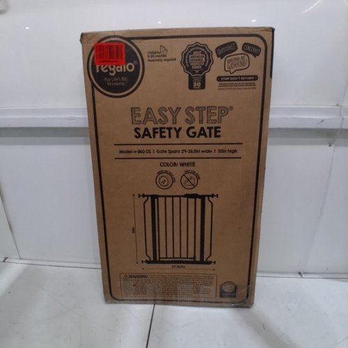 REGALO EASY STEP SAFETY GATE - 29"- 38.5" - WHITE (MODEL : 1160-DS) image 4