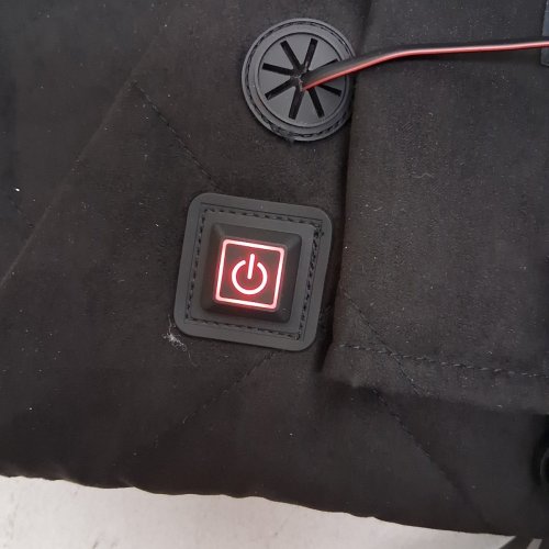 TCUDCKI FOLDABLE MEMORY FOAM HEATED SEAT CUSHION - 3 LEVEL HEATING - BLACK image 4