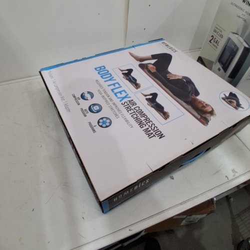 HOMEDICS FITNESS YOGA STRETCHING MAT WITH AIR COMRESSION - SILVER (MODEL: BA-AC107) image 4