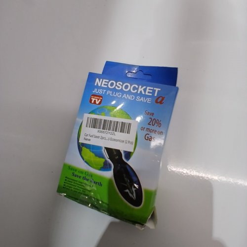 2PK NEOSOCKET FUELSYNC UNIVERSAL GAS SAVER FOR CAR TRUCK SUV - BLACK/BLUE image 3