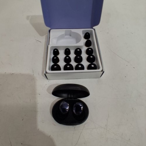 Q8 QUIET NOISE-REDUCING REUSABLE EARPLUGS WITH CASE - BLACK (MODEL: Q8) image 3