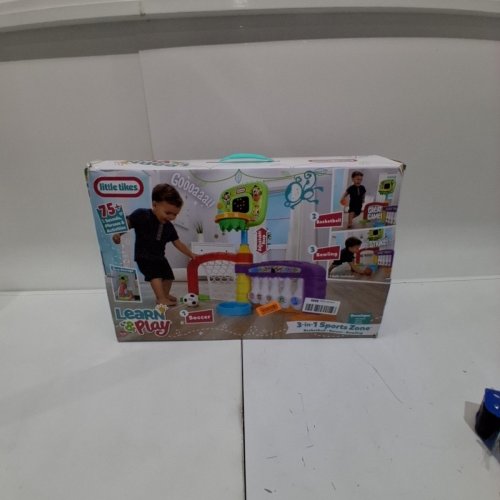 LITTLE TIKES 3-IN-1 SPORTS ZONE WITH OVER 75 SOUNDS AND PHRASES - 12 TO 36 MONTHS - MULTICOLOUR (MODEL: ‎643224P2) image 5