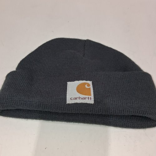 UNISEX CARHARTT SHORT FIT KNIT BEANIE - OSFM - GREY image 4