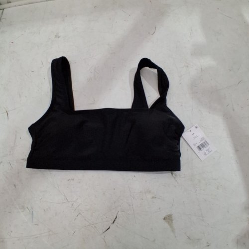 WOMEN'S GEORGE SQUARE NECK BIKINI TOP - SMALL - BLACK (STYLE: GRY58826LD) image 2
