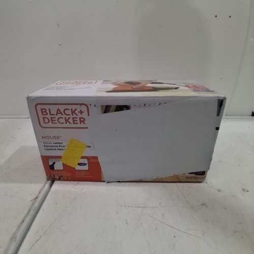 BLACK + DECKER CORDED MOUSE DETAIL SANDER - BLACK/ORANGE (MODEL: BDEMS600) image 5