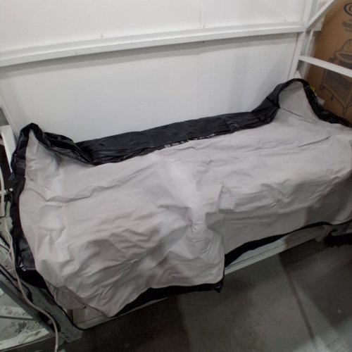 AIREFINA RAISED AIR MATTRESS WITH FLOCKED SURFACE & BUILT IN CORDED INFLATION PUMP - QUEEN - 80" X 60" X 16" (MODEL: A-HOM58) image 3