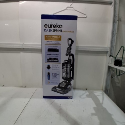 EUREKA DASH SPRINT UPRIGHT ANTI-TANGLE VACUUM WITH PET BOOST FUNCTION, EXTENDED REACH AND HEADLIGHT - BLACK/GREY - (MODEL: NEU612C) image 6