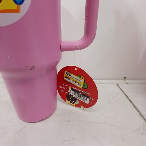PYRAMID AMERICA SUPER MARIO TRAVEL TUMBLER WITH HANDLE AND STRAW - PINK (MODEL: MBWS0009) image 4