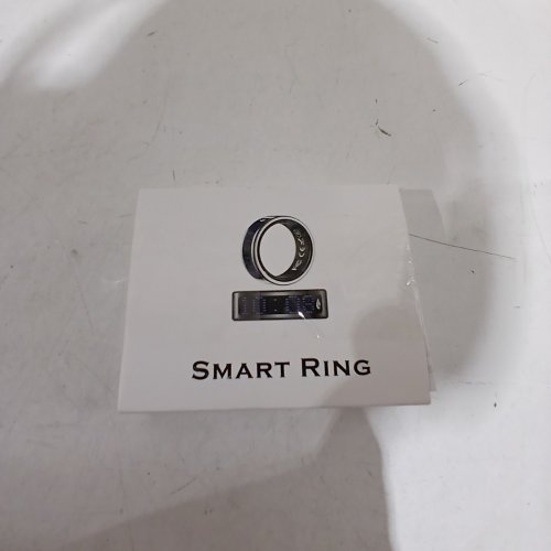 RWFIT APP CONTROLLED SMART RING - SIZE 8 - SILVER AND BLACK image 4