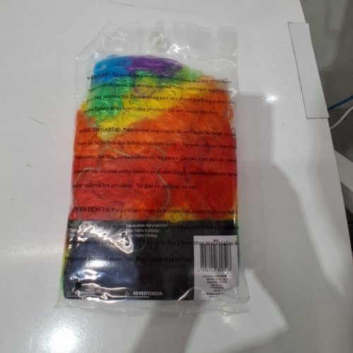 RAINBOW CLOWN WIG -OSFM - MULTICOLOR image 4