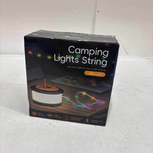 TOHETO CAMPING STRING LIGHTS - 32.8FT - MULTICOLOURED (MODEL:JSK-L26) image 4