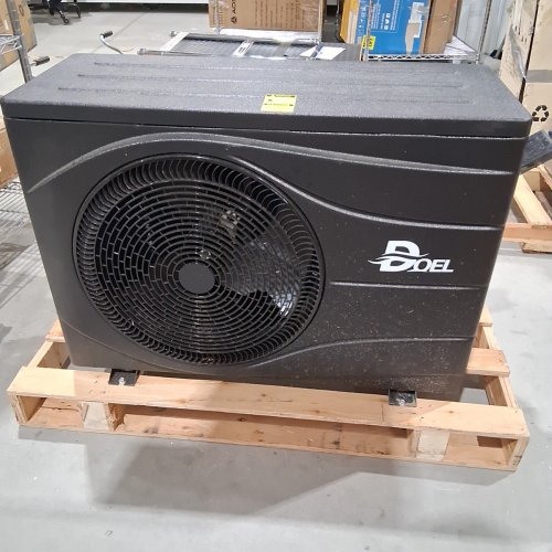 DOEL SWIMMING POOL DC INVERTER HEATER PUMP FOR POOLS UP TO 15000GAL - 72000BTU, 240V - BLACK - (MODEL: CIP-21SE) image 6