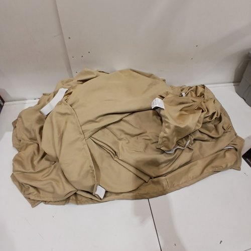 25PK DIFFERENT SHEETING DAYCARE / PRE-SCHOOL COT SHEETS WITH ELASTIC LOOP ANCHORS - 39" X 19.5" - BEIGE image 4