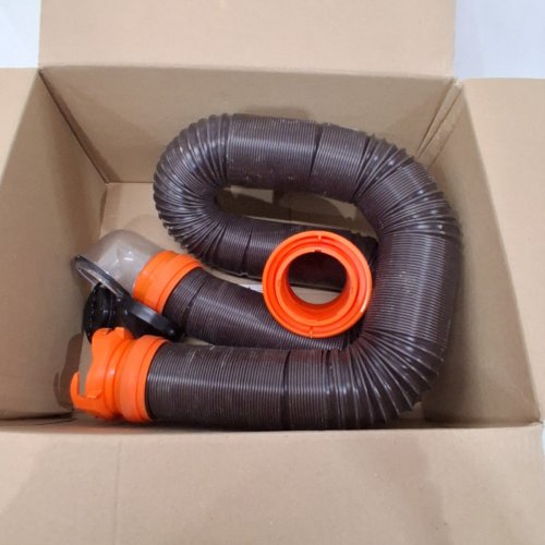 CAMCO RHINOFLEX RV SEWER HOSE KIT - 10FT - ORANGE (MODEL: 39760 ) image 2