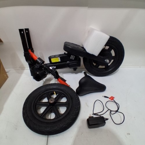 KIDS 5TH WHEEL K9 ELECTRIC BALANCE BIKE WITH DUAL BRAKE - 19KPH MAX - 150W - BLACK (MODEL: JT-ESB06-14) image 3