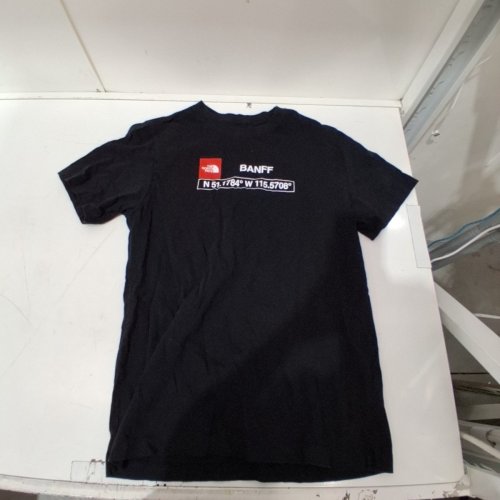 MEN'S THE NORTH FACE BANFF GRAPHIC T-SHIRT - SMALL - BLACK image 2