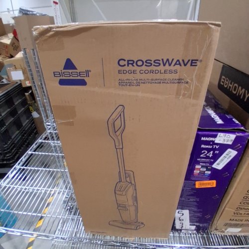 BISSELL CROSSWAVE EDGE CORDLESS ALL-IN-ONE MULTI-SURFACE CLEANER VACUUM - BLUE / BLACK (MODEL: 4329B) image 6