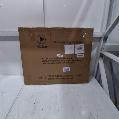 PJYUCIEN INDOOR/OUTDOOR FOLDABLE 8 PANEL DOG PLAYPEN - 24" (MODEL: PJ002-BC) image 4