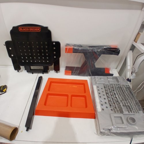 BLACK & DECKER JUNIOR READY TO BUILD WORKBENCH - BLACK AND ORANGE image 2