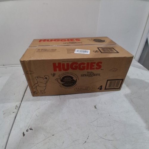 150PK HUGGIES DISNEY BABY LITTLE SNUGGLERS DISPOSABLE DIAPERS - SIZE 4 - WINNIE THE POOH (MODEL: 56311) image 2