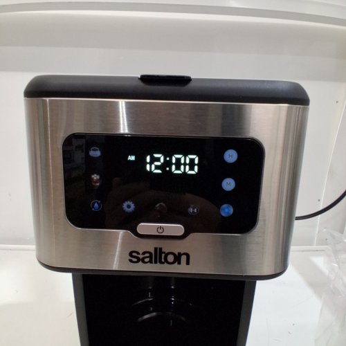 SALTON DRIP COFFEE MAKER WITH 24 HOUR PROGRAMMABLE TIMER - BLACK (MODEL: FC2149) image 2