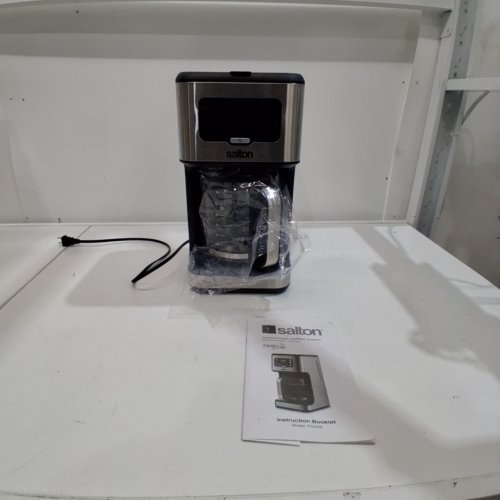 SALTON DRIP COFFEE MAKER WITH 24 HOUR PROGRAMMABLE TIMER - BLACK (MODEL: FC2149) image 4