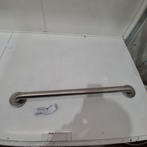 HOMEWERKS BATHROOM GRAB BAR HANDLE - 24" - SILVER image 2
