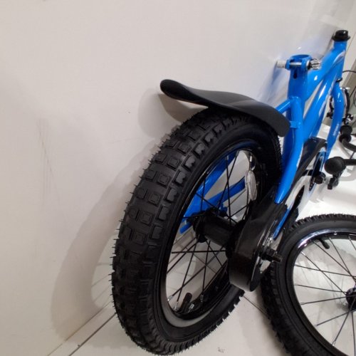 KIDS BIKE WITH TRAINING WHEELS - 12" - BLUE (MODEL: KB-WY012) image 7