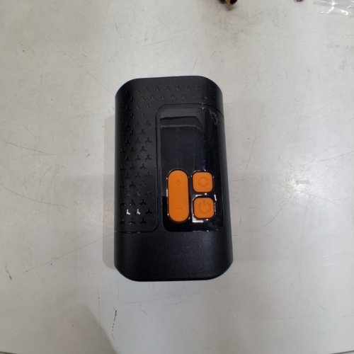 PORTABLE BIKE TIRE INFLATOR - 5 V/1A, 3-160 PSI - BLACK / ORANGE (MODEL: A5) image 4
