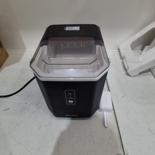 EUHOMY COUNTERTOP ICE MAKER - MAKES 26LBS/DAY - BLACK (MODEL: IM011-B) image 3