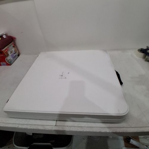 MAINSTAYS 4FT FOLDING TABLE - WHITE image 2