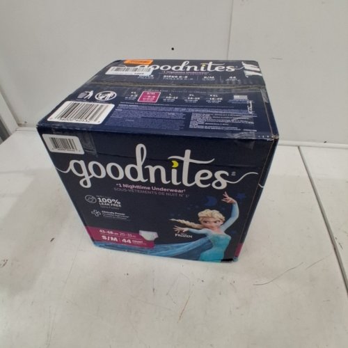 44PK GOODNITES POTTY TRAINING UNDERWEAR FOR GIRLS - SMALL/MEDIUM - FITS SIZES 6-8 - FROZEN image 2