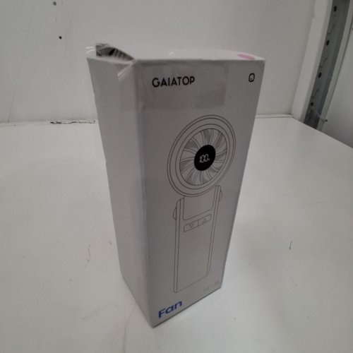 GAIATOP RECHARGEABLE HANDHELD FOLDING FAN WITH 6 SPEEDS - PINK (MODEL: HF-19) image 6